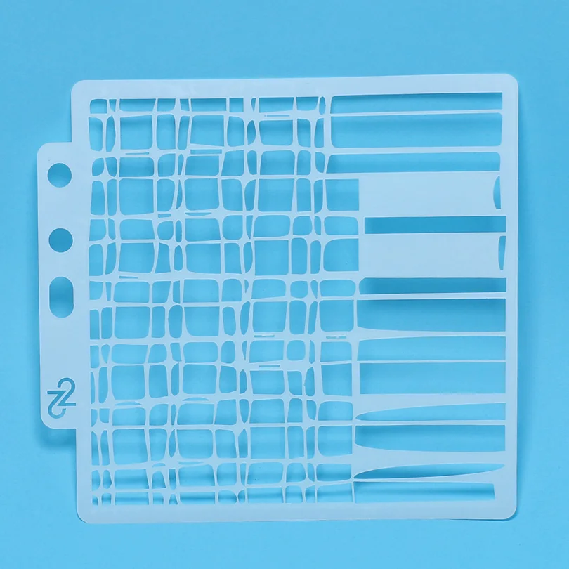 Art Creative Grid Layering Stencils Sticker Painting for Scrapbooking/DIY Paper Card Making/Sewing fabric/Xmas cake Decoration | Дом и сад