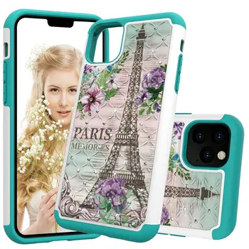 

For Coque iPhone 11 2019 Case On iPhone 11 Pro Max Luxury Bling Glossy Back Etui for Apple iPhone 11 Case iPHone11 Pro Cover