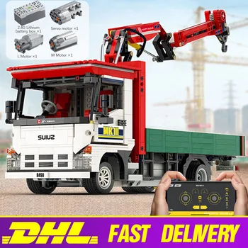 

Technic Remote Control The Crane Car Toys Building Blocks Bricks Kits Toys Compatible with 8110 As Kids Christmas Gifts