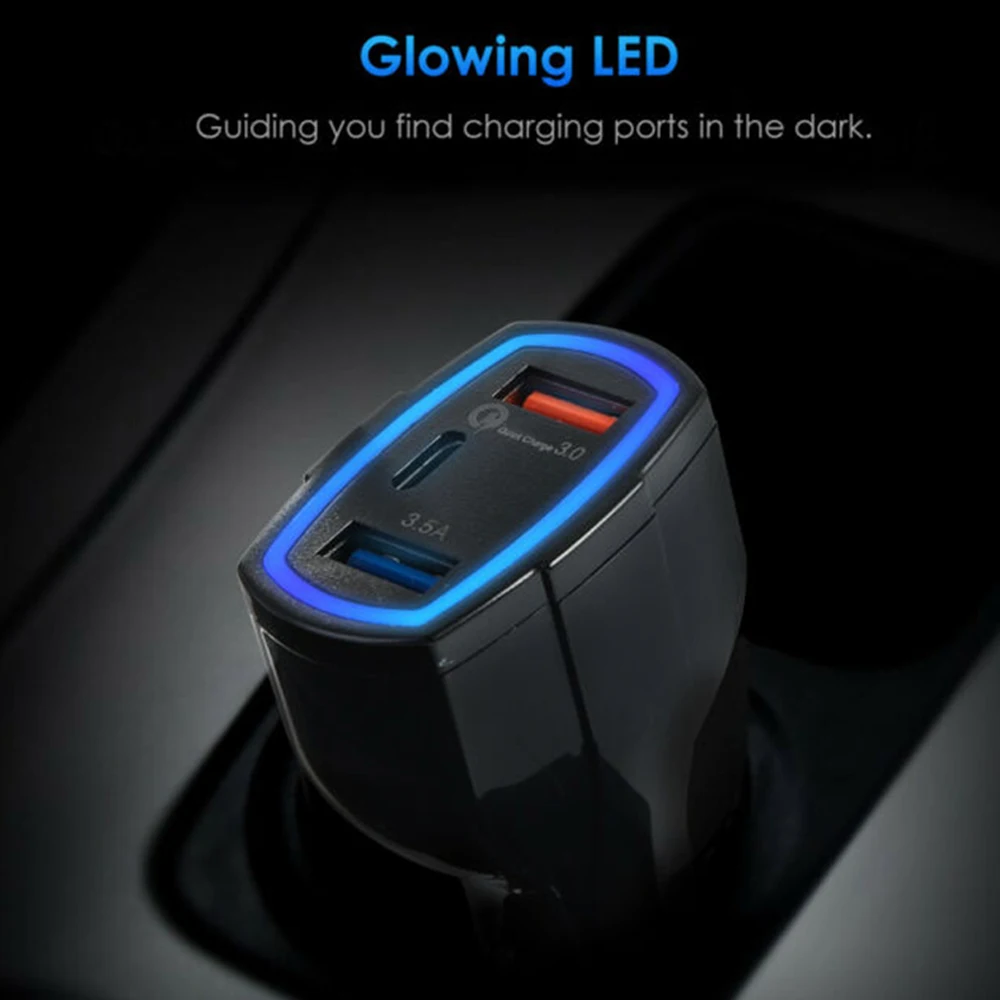 1* QC 3,0 Быстрая зарядка-адаптер с двумя USB Порты и разъёмы быстрая Зарядное устройство 5 V/3.5A аксессуары
