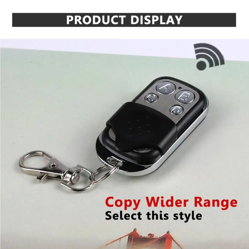 

4 channel Copy CAME TOP-432NA Duplicator 433.92 mhz remote control Universal Garage Door Gate Key Fob Clone fixed code DIFODA