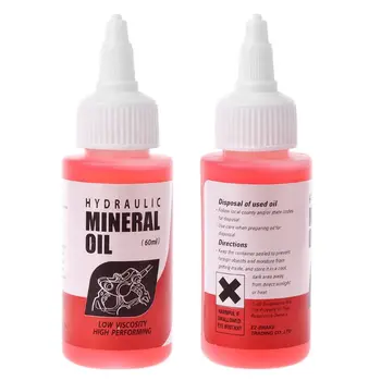 

Bicycle Brake Mineral Oil System 60ml Fluid Cycling Mountain Bikes E7CA