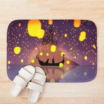 

Tangled I See the Light Bath Mat Dropship Cartoon Cat Animal Non Slip Bath Mat For Bathroom Carpet Rugs Tapis Salle