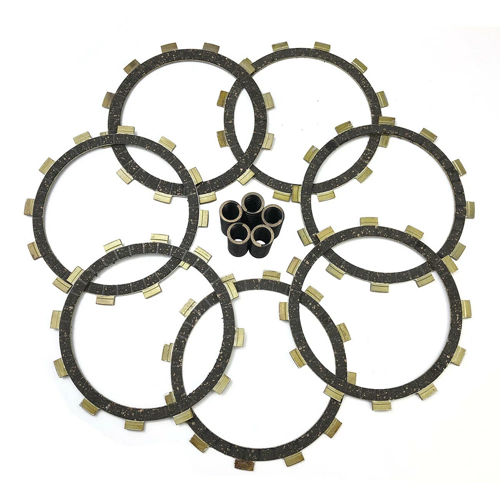 Clutch Plates Kit with Spring for Yamaha Big Bear 350 Warrior Raptor 1987-2011 Engine Parts Friction | Автомобили и мотоциклы