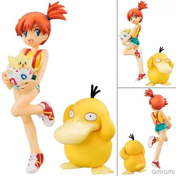 Takara Tomy Pokemon pikachu Misty Psyduck Togepi аниме экшн и игрушка фигурки модель игрушки для