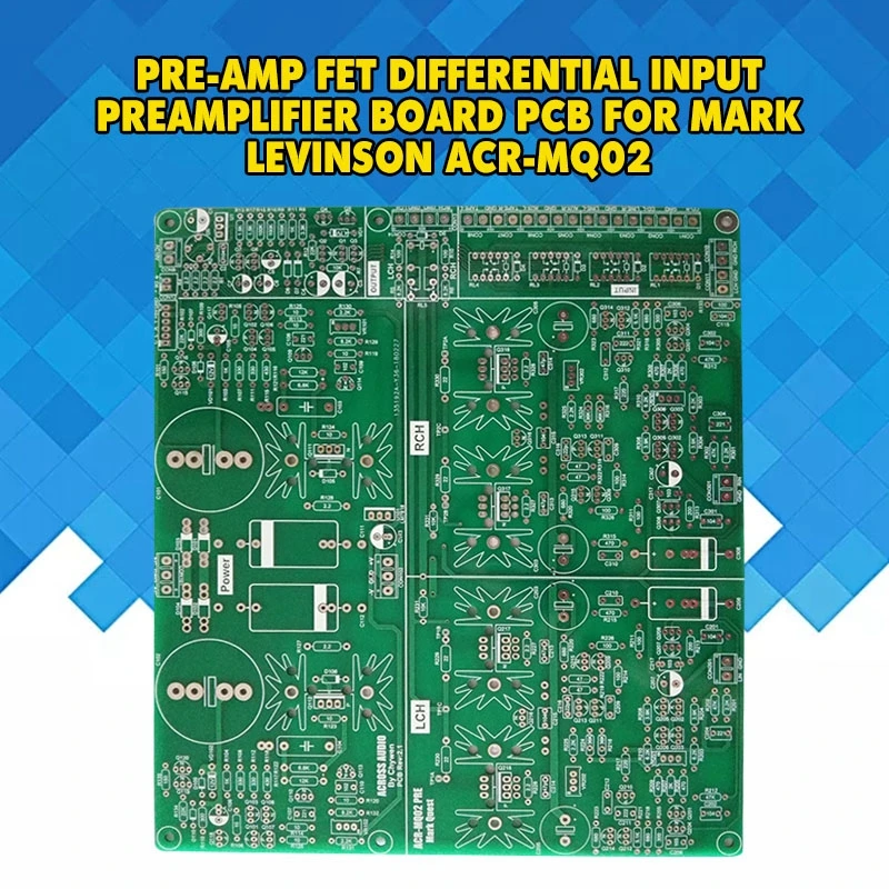 Предусилитель FET дифференциальный входной предусилитель плата PCB для Mark Levinson ACR-MQ02 предусилитель голая плата