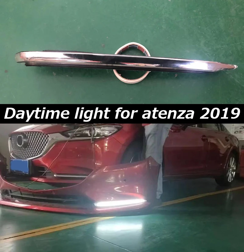 Автомобильный светильник аксессуар для Atenza 2019 2020 Дневной светодиодная лампа ДХО