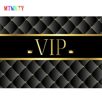 

Luxury VIP Photography background Royal Crown Black Hollywood Photo Backdrop for Baby Shower Graduation Party decoration x-14
