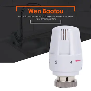 

Automatic Valve Caps Thermostatic Radiator Pneumatic Temperature Control Valve ABS Floor Heating System Remote Controller