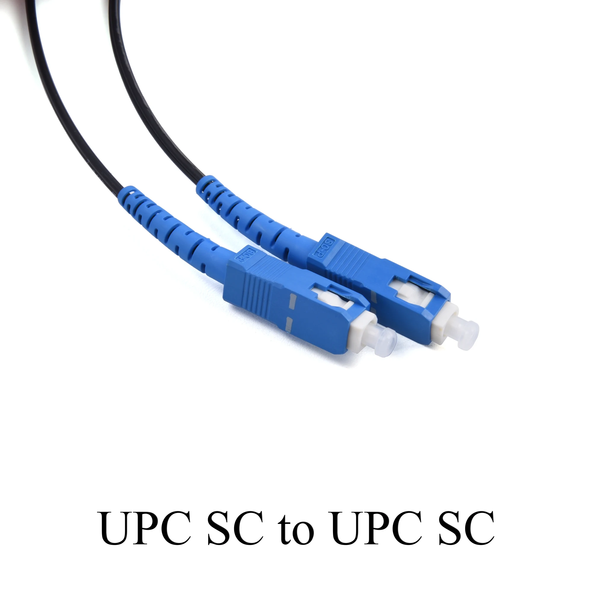 UPC SC to SC Fiber Optic Extension Cable Single-Core Single Mode Simplex Outdoor Patch Cord 10M/20M/30M/50M/80M/100M Wire images - 6