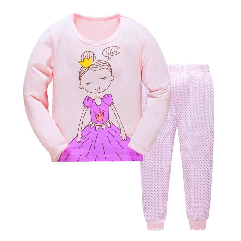 cotton nightgowns Kid Clothes Cartoon Nighty Pajamas For Girls Boys Autumn Pajamas Suit Baby Girls Clothes Unicorn Pyjamas Kids Pijamas Infantil ladies pajama sets	 Sleepwear & Robes
