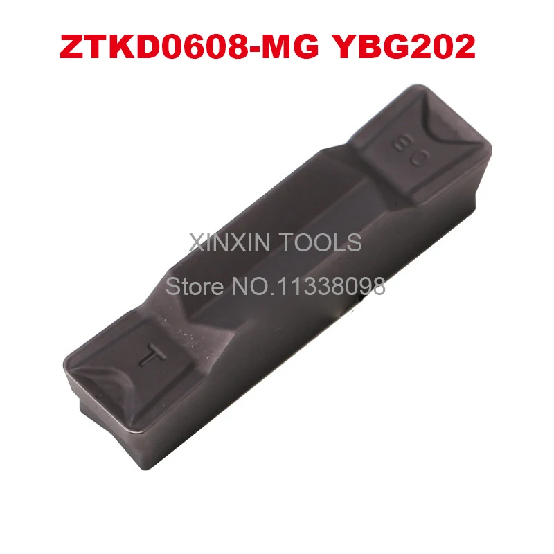 Zcc Ztkd0608-Mg Ybg202 Lama Di Taglio Inserti Di Fresatura Scanalatura Ztkd 0608 Tornio Fresa Utensili Di Tornitura Tornio Cnc Carburo