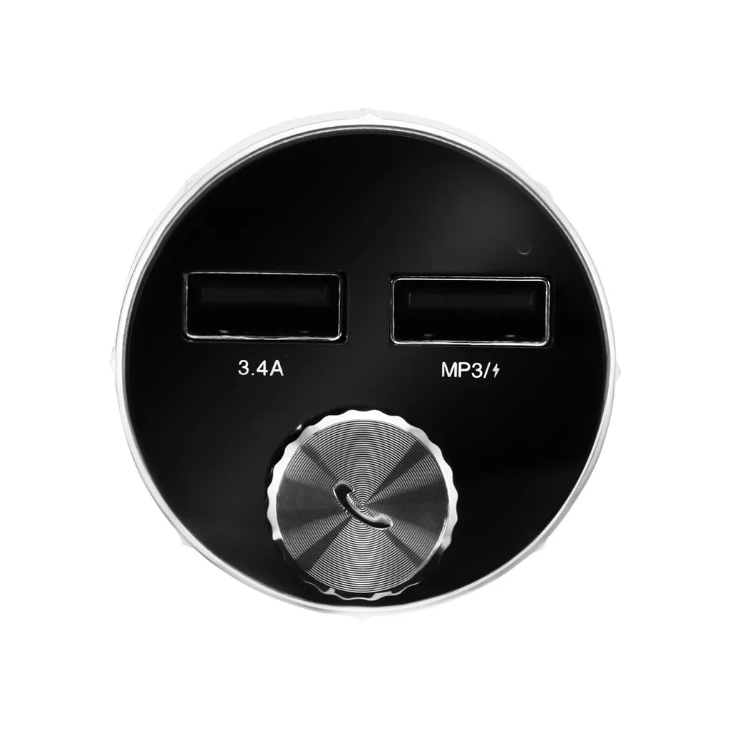 Ouhaobin Bluetooth 4,2 MP3 плеер Handsfree автомобильный комплект FM передатчик Поддержка TF карта двойной USB зарядное устройство адаптер питания для сотового телефона