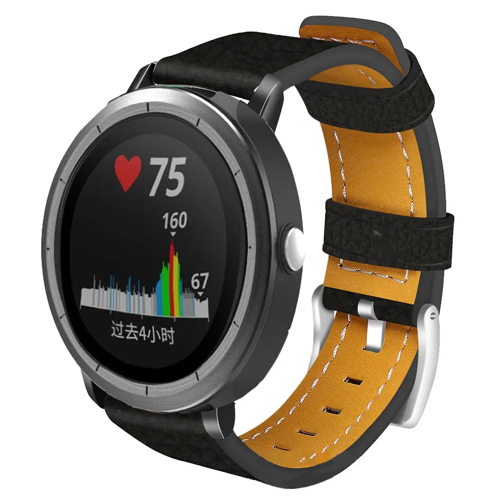 Ремешок для Garmin Vivoactive3 наручный браслет кожаный сменный ремешок для наручных часов спортивный браслет для Garmin Viviactive3 ремень