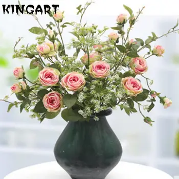 

Simulation Flower Paradise Rose Wholesale High Grade Simulation Rose Simulation Multi Headed Rose Simulation Flower Artificial F