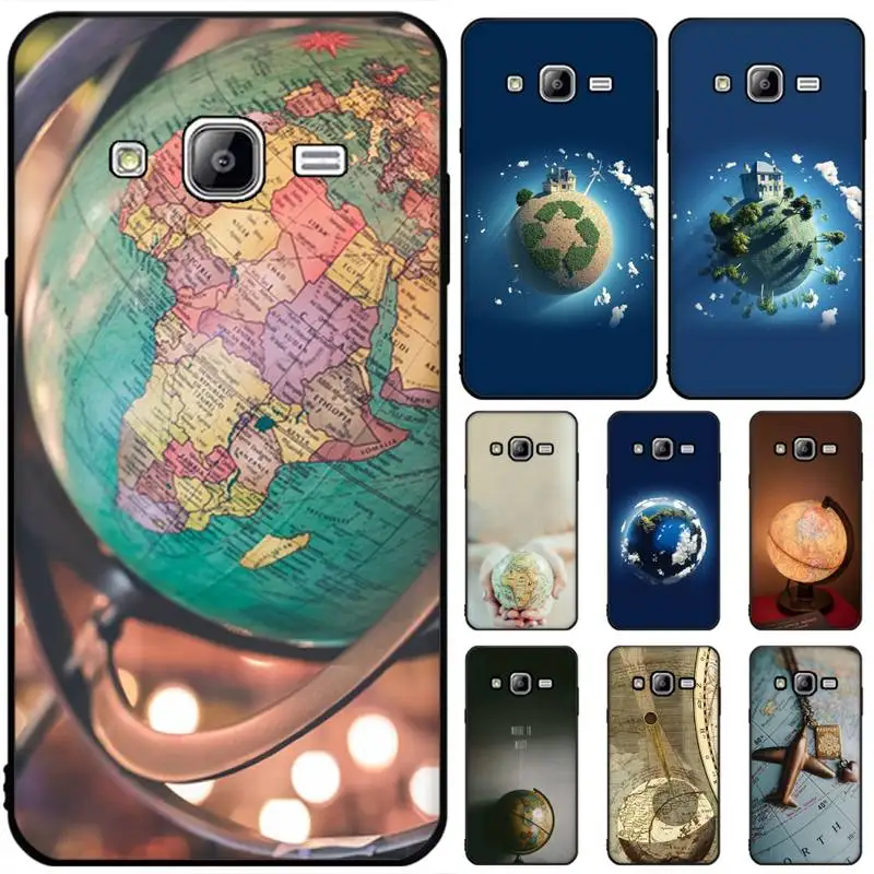 

Earth Home Globe Luxury Unique Design Phone Cover For Samsung J6 Prime 7 Plus Peime J7 Neo J8 J6Plus J7 Duo 2018 2019