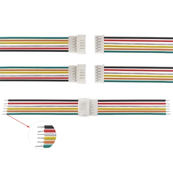 

20CM JST PH 2.0 6Pin Micro Male Female Plug Jack Aerial Docking Terminals Wire Cables Connector JST-PH 2.0 20CM 1007-26AWG Cable