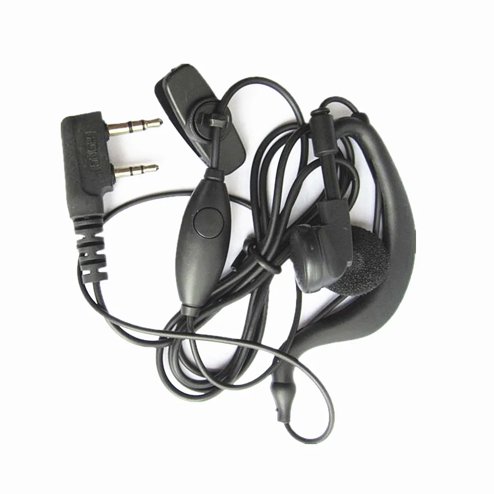 2x наушники гарнитура для Baofeng UV-5R BF-888S RETEVIS H777 RT7 Kenwood TK3207 TK-2160 TK-3206 | Мобильные
