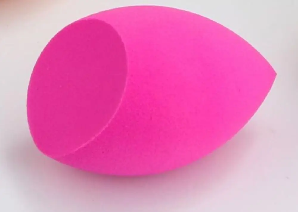 Pink B Новинка, макияж, без латекса, блендер, Comestic, специальная форма яйца, губка, пуховка для сухого и влажного использования, основа, многоцветная пуховка - Цвет: Pink B