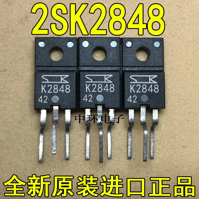 10 шт./лот K2848 2SK2848 TO-220F полевого транзистора 2A 600Vx m y