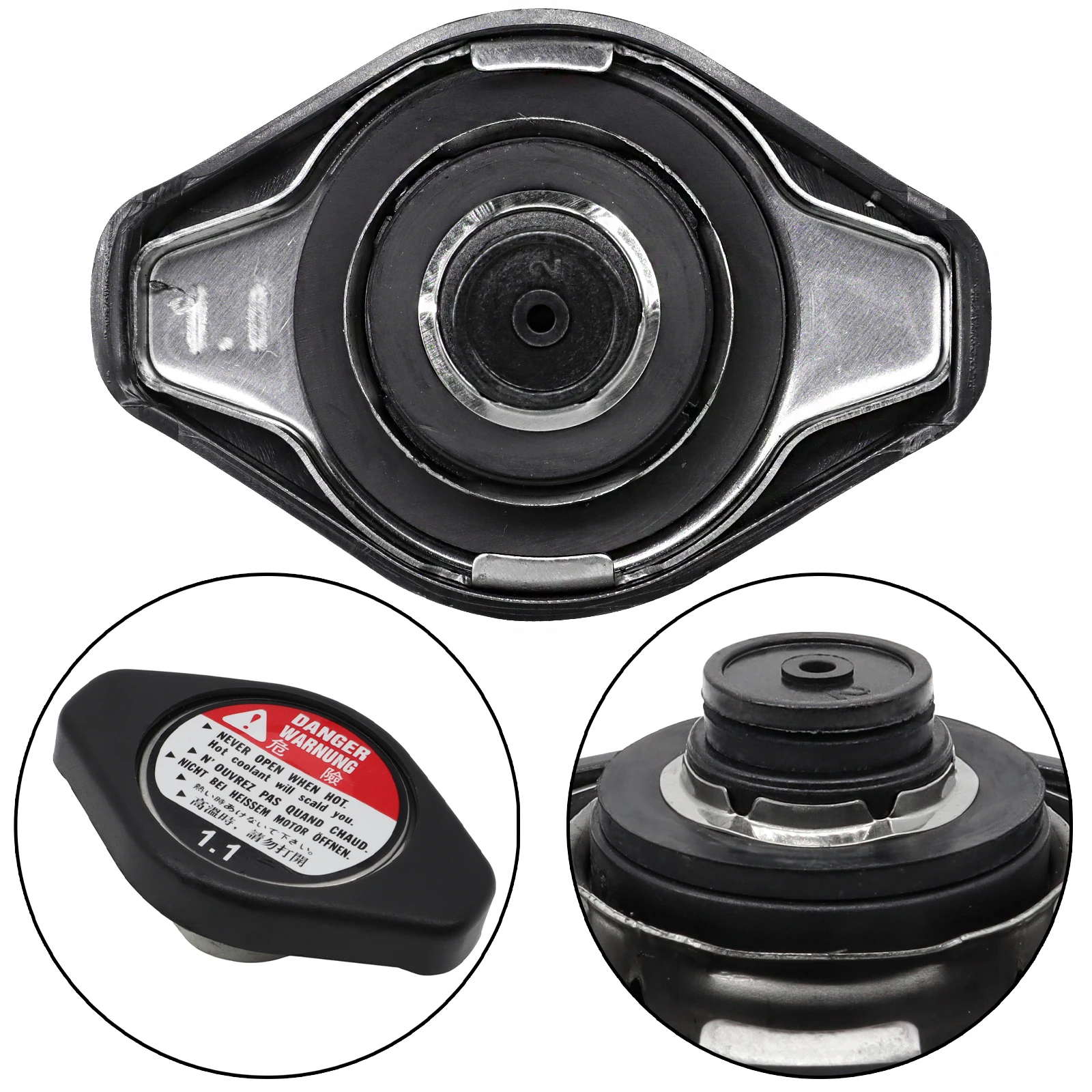 Water Tank Radiator Cap Anti-Hot Cover 1.1 Lid 19045-PAA-A01 For Honda Accord Civic Odyssey Prelude Acura CL TL Car Accessories