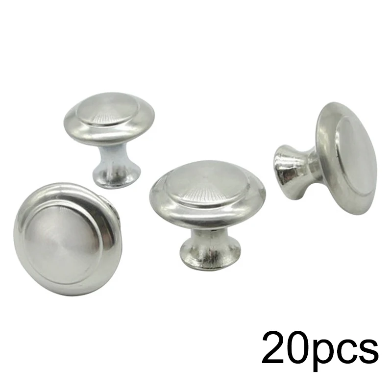 

20pcs Cabinet Knobs Easily Installation Wardrobe Drawer Door Cupboard Handle Pulls Furniture Accessories
