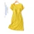 Fdfklak Night Gown Summer Short Sleeve Modal Pragnent Dress Женская одежда для кормления Одежда для беременных Свободные Платья Зрелости