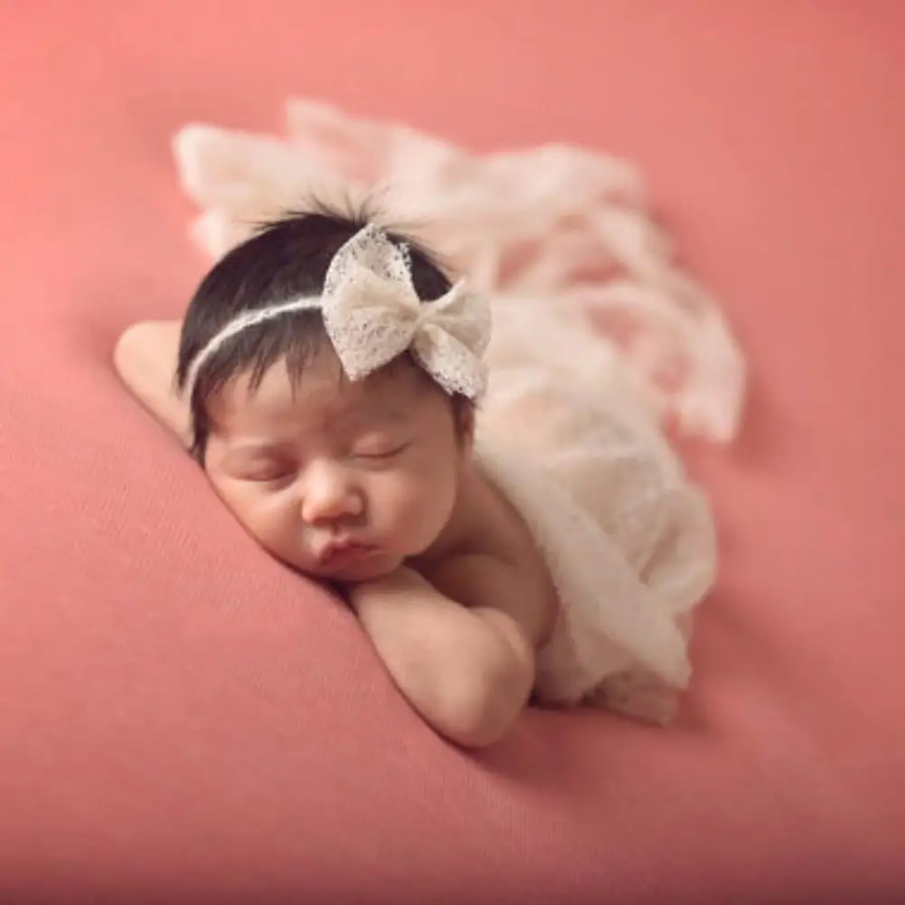

1pc Newborn Photography Props Wrap Accessories Photo Shoot Prop Blanket Studio Baby Swaddle Soft Stretch Wraps For New Born