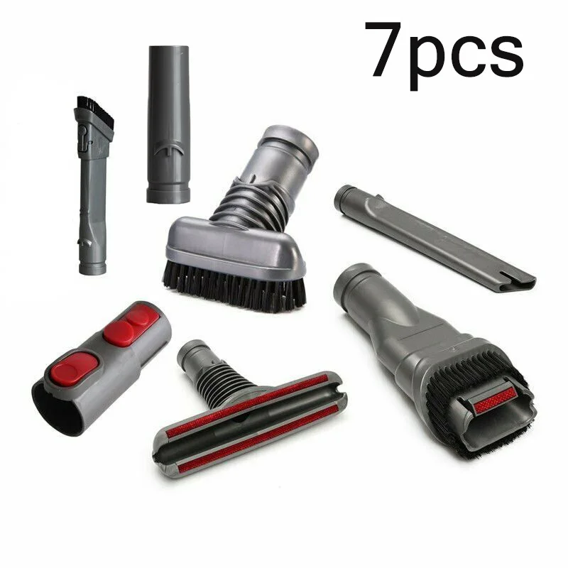 2 в 1 Плоская Насадка щетка чистящий инструмент для Dyson V6 V7 V8 V10 вакуумный Vleaner