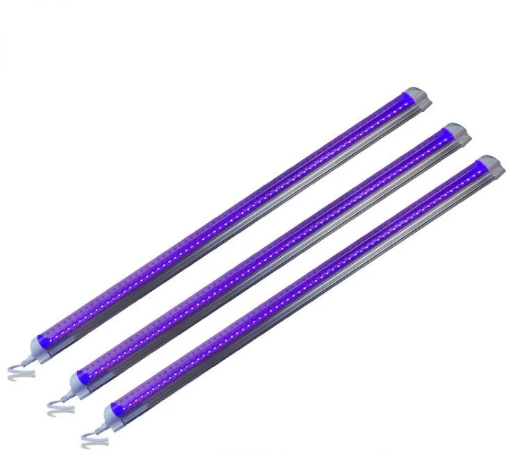 [Seven Neon] T8 1,2 M 18W 96 Светодиодный 395 SMD2835 светодиодный ультрафиолетовый свет пробки диджей бар КТВ светодиодный ультрафиолетовая трубчатая лампа Светодиодный УФ для сушки гель-лака, лампа-трубка
