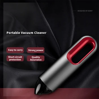 

Portable Car Vacuum Cleaner Portable Wireless Handheld Auto Vacuum Cleaner Robot for Car Interior/Home/Computer Cleaning