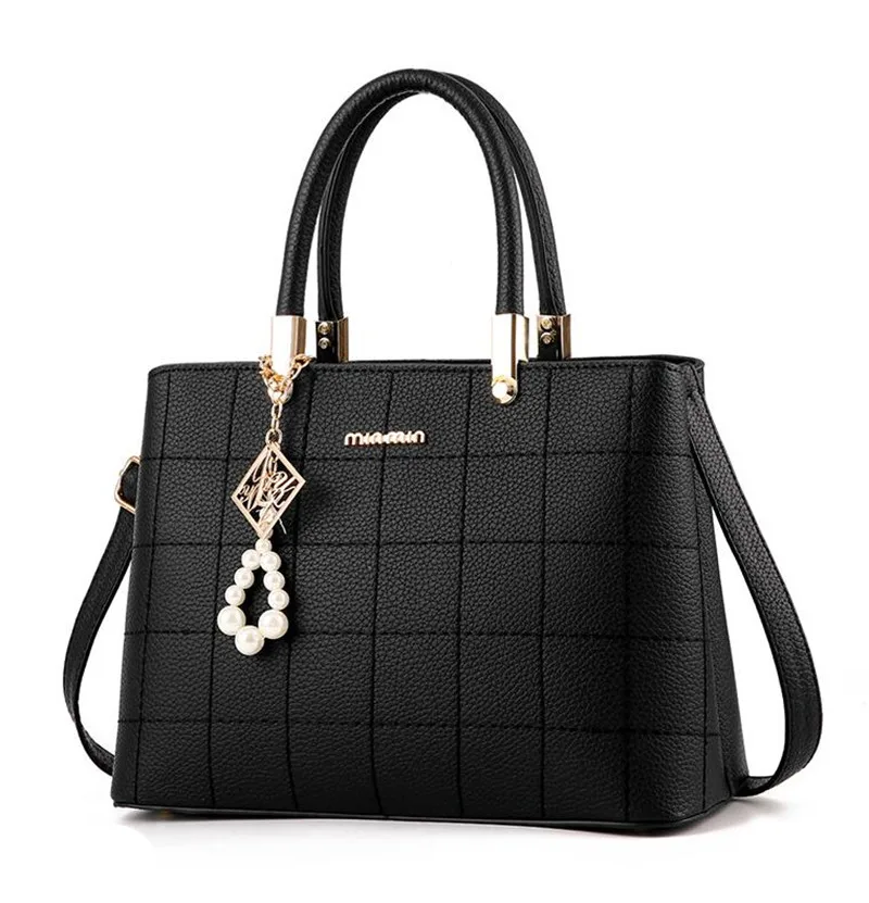 Croyance модные сумки-мессенджеры женские кожаные сумки Sac a основные дамские открытые сумки-мессенджеры с жемчужным декором