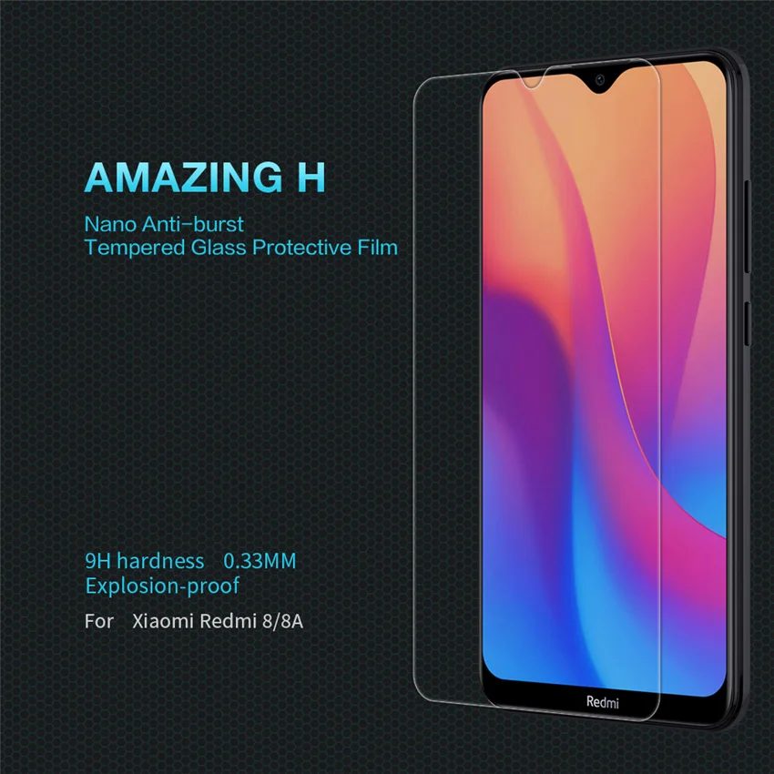 Закаленное стекло NILLKIN для Xiaomi Redmi 8 8A закаленное Amazing H защита экрана из