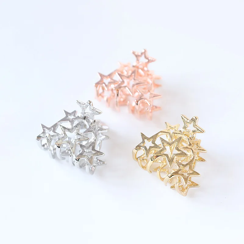 

1PCS NEW Women Geometric Pentagram Hair Accessories Metal Modern Stylish Hair Claw Hair Clips Barrette Girls Ladies PJ-1126