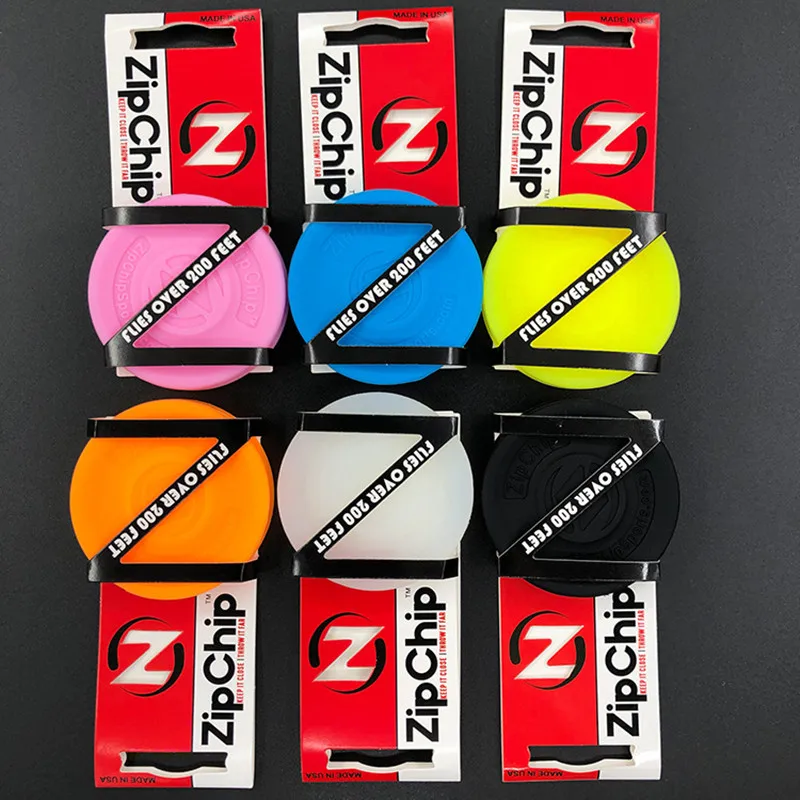 6 uds Mini bolsillo Zip Chip disco suave al aire libre nuevo giro en la captura de juego de juguetes de playa