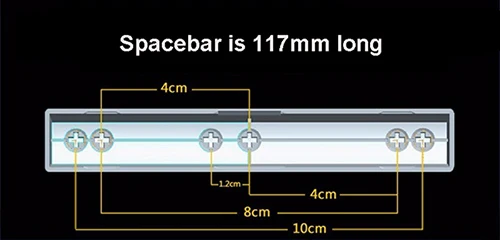6.25u Spacebar