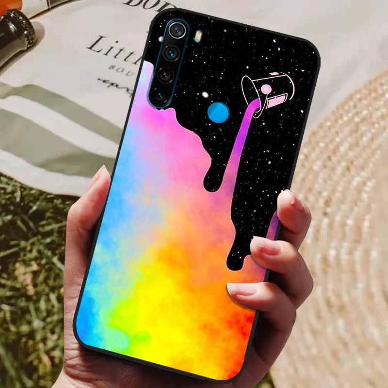 For Xiaomi Redmi Note 8 2021 / 8T Back Cover Silicone Phone Case For Redmi Note 8T Note8T 8 T Funda Note8 Pro Coque Bumper Shell wallet cases Cases & Covers