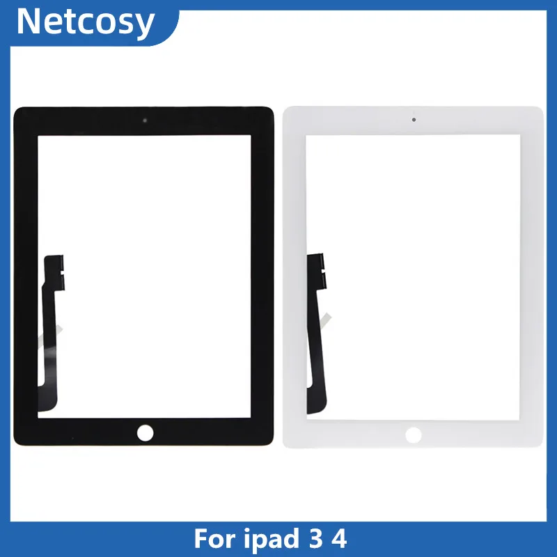 

Touch screen digitizer Glass For ipad 3 4 A1403 A1416 A1430 A1458 A1459 A1460 Tablet Touch panel For ipad 3 & 4 Screen Repair