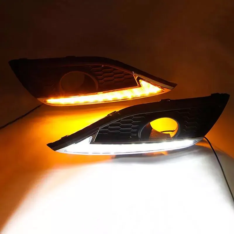 

Указатель поворота светильник стиль реле 12V авто светодиодный DRL Габаритные огни светильник s противотуманная фара для Хонда сrv CR-V 2012 2013 2014
