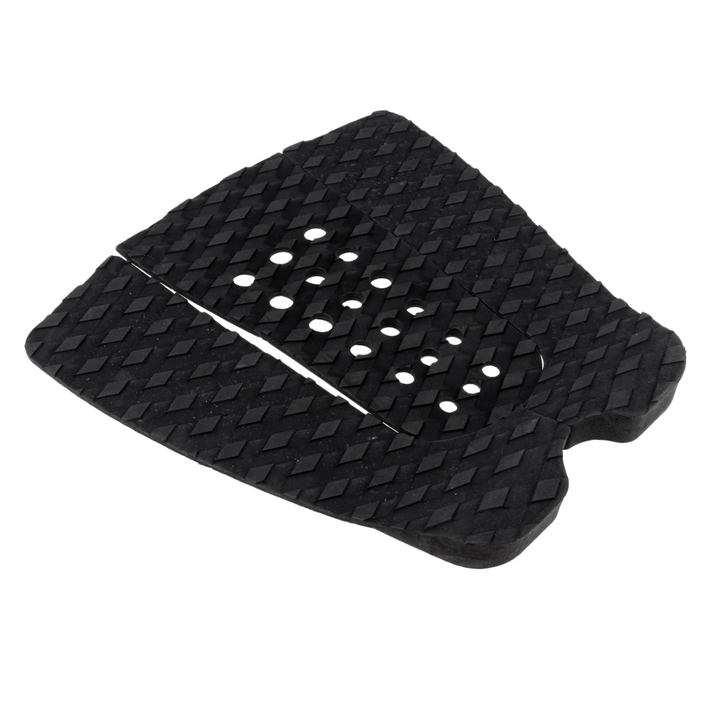 Long Lasting Surf Traction Pad  Surfboard Stomp Pads Grip for Surfboard  Skimboards Longboards Black Grey