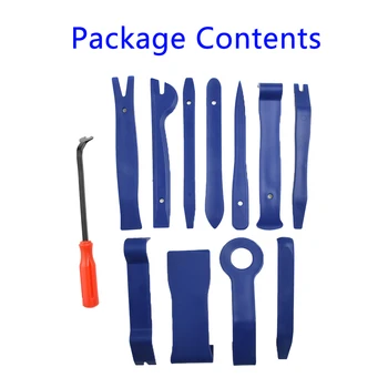 

12 Pcs Panel Car Door Trim Dash Audio Radio Removal Clip Tool Pry Auto Installer