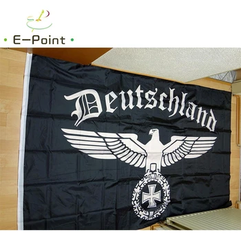 

Flag German Empire Reich Eagle Black 150*250cm Size Christmas Decorations for Home