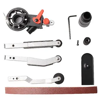 

Angle Grinder Conversion Belt Machine Angle Grinder Attachment Handheld Electric Mini Belt Machine Polishing Machine