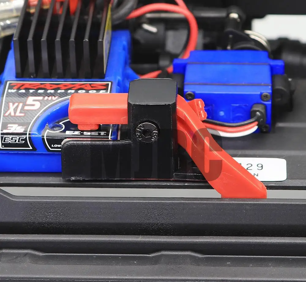 Trx4 ESC simple start trigger power switch for 1 / 10 RC tracked vehicle upgrade trx-4 Defender car accessories 6