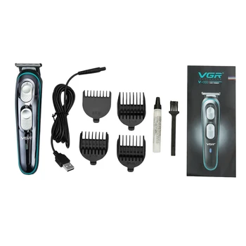 

VGR V-055 Rechargeable Hair Trimmer Waterproof Wireless Electric Shavers Beard Hair Clipper Trimmer Tool