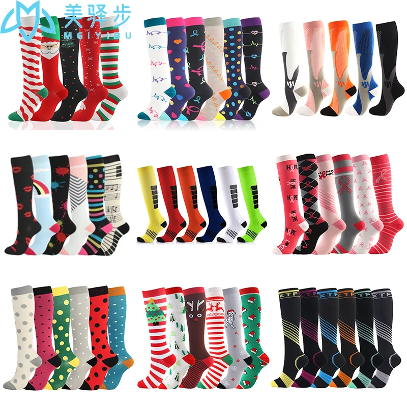 

Compression socks Fit For Sports Compression socks For Anti Fatigue Pain Relief Knee Prevent Varicose Veins Socks