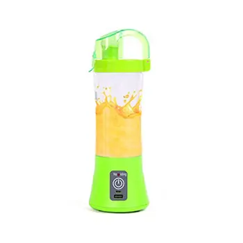 

Portable Household Electric Juicer Mini Juice Cup Small Rechargeable USB Juice Cup Beat Eggs Round Shape Manual < 500ml Table 3C