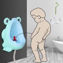 Детский горшок-лягушка, туалет, писсуар, тренировочный настенный туалет, писсуар для детей, для маленьких мальчиков, ванная комната, лягушка, писсуар