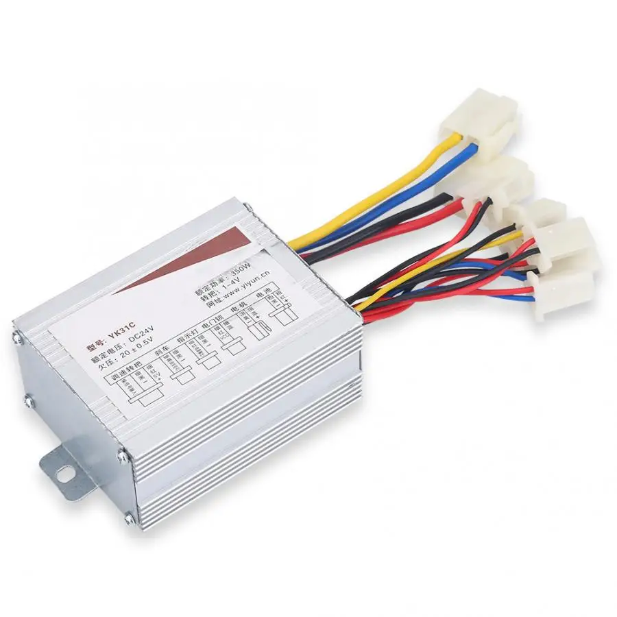 Оборудование 24V 350W Матовый контроллер регулятор частоты вращения электродвигателя для щеточный мотор постоянного тока Скорость контроллер коллекторный мотор контроллер