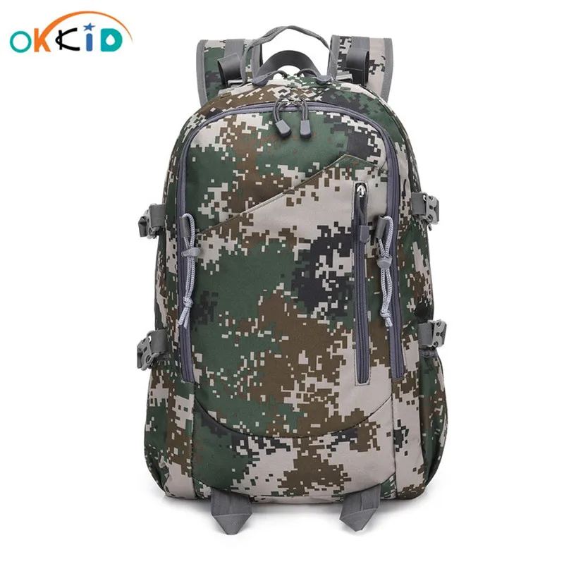 Мужской школьный рюкзак OKKID мужской водонепроницаемый для ноутбука 17 дюймов